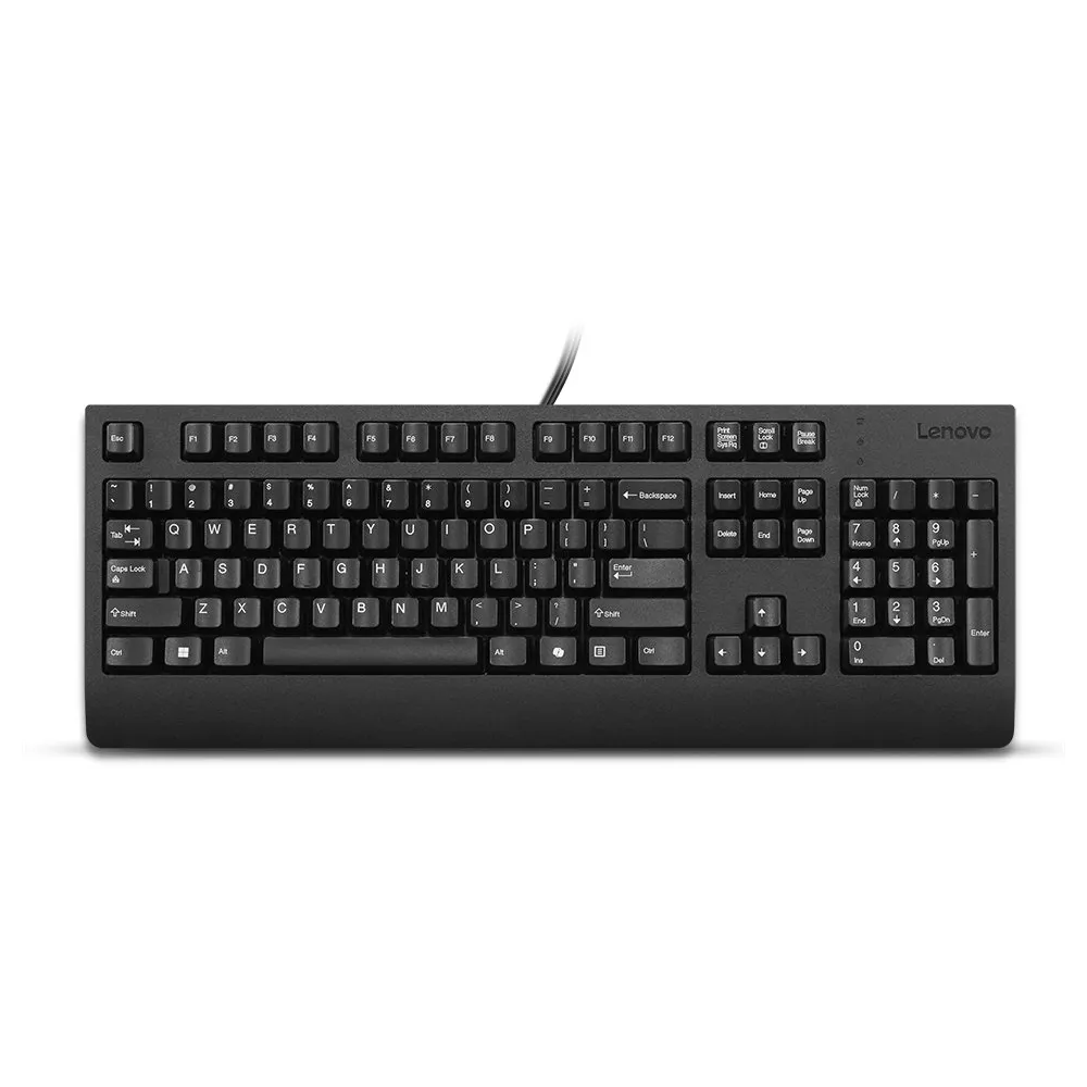 Klawiatura przewodowa Lenovo Preferred Pro II USB Keyboard AI 4Y41R64588 - US English, Czarna