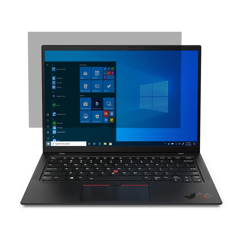 Filtr prywatyzacyjny Lenovo 14-inch Premium Clarity Privacy Filter for X1 Carbon Gen9 (16:10) 4XJ1U03944 - Przezroczysty