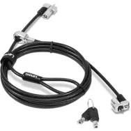 Linka zabezpieczająca Lenovo Kensington NanoSaver Twin Head Nano/MS 2.0 Cable Lock from Lenovo 4XE1B81919 - 2,4m