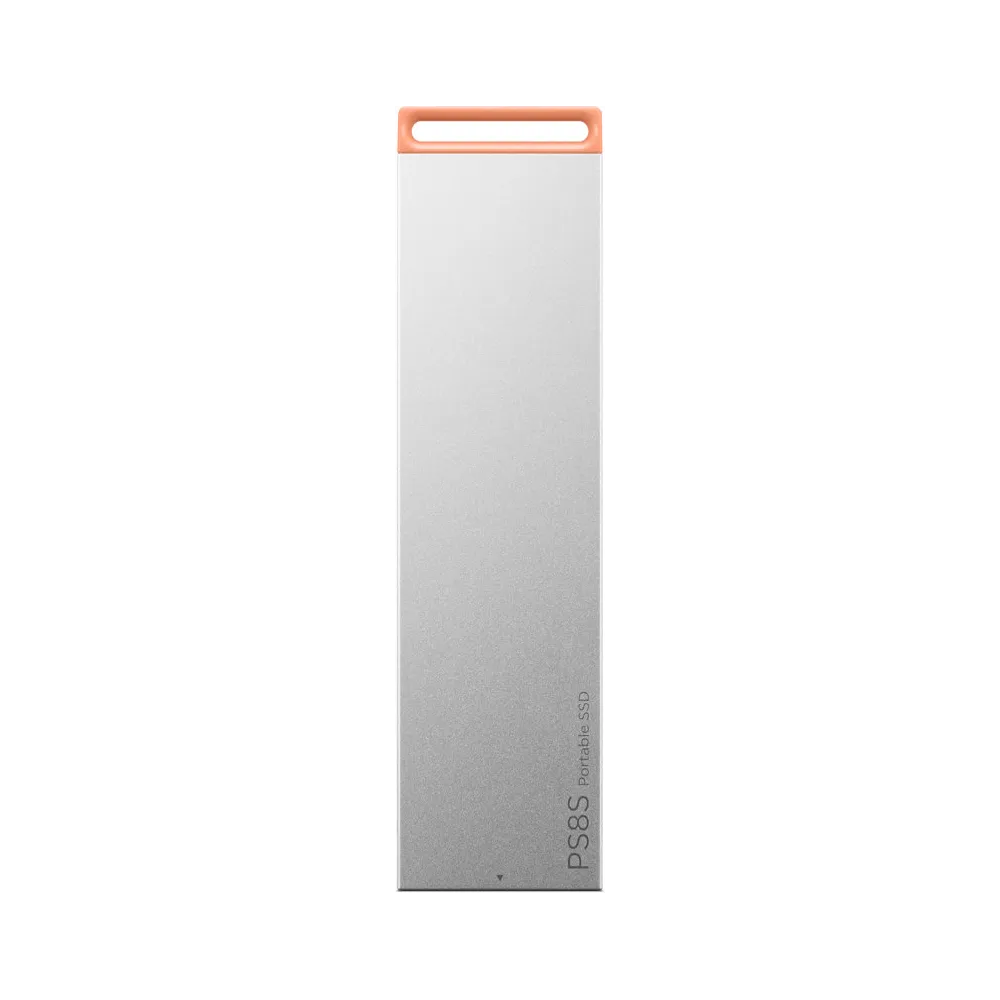 Dysk zewnętrzny SSD Lenovo PS8S Portable SSD 2TB 4XB1T88413 - USB 3.2 Gen 2, Read 1050 MB/s, Write 1000 MB/s, Szary