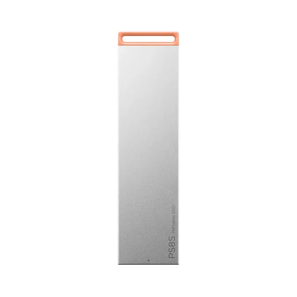 Dysk zewnętrzny SSD Lenovo PS8S Portable SSD 1TB 4XB1T88412 - USB 3.2 Gen 2, Read 1050 MB/s, Write 1000 MB/s, Szary