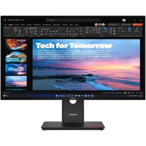 Monitor Lenovo ThinkVision T27QD-40 64AAGAR2EU - 27"/2560x1440 (QHD)/48Hz-120Hz/IPS/pivot/USB-C