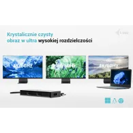 Adapter i-tec USB-C Triple 4K HDMI Video Adapter C31TRIPLE4KHDMIPD, 3x HDMI, 1x USB-C PD 100W, Czarny | Sklep ITnes.pl, IT for BUSINESS