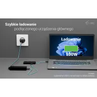 Adapter i-tec USB-C Triple 4K HDMI Video Adapter C31TRIPLE4KHDMIPD, 3x HDMI, 1x USB-C PD 100W, Czarny | Sklep ITnes.pl, IT for BUSINESS