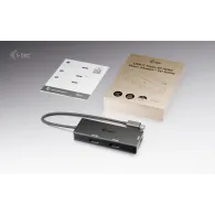 Adapter i-tec USB-C Triple 4K HDMI Video Adapter C31TRIPLE4KHDMIPD, 3x HDMI, 1x USB-C PD 100W, Czarny | Sklep ITnes.pl, IT for BUSINESS