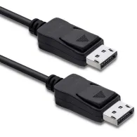 Kabel Qoltec DisplayPort 50587, 2 m, DP 1.4, HBR3, 8K 30Hz, Czarny | Sklep ITnes.pl, IT for BUSINESS