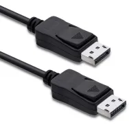 Kabel Qoltec DisplayPort 50587, 2 m, DP 1.4, HBR3, 8K 30Hz, Czarny | Sklep ITnes.pl, IT for BUSINESS