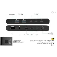 Stacja dokująca i-tec KVM Docking Station HDMI for 2 hosts C31KVMHDMIDOCKPD - PD 2x 100W