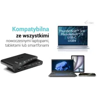Stacja dokująca i-tec KVM Docking Station HDMI for 2 hosts C31KVMHDMIDOCKPD - PD 2x 100W