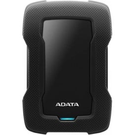 Dysk zewnętrzny HDD 2 TB 2,5" ADATA Durable Lite HD330 AHD330-2TU31-CBK - 2,5"/USB 3.0 Micro-B/AES 256-bit