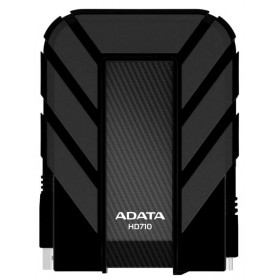 Dysk zewnętrzny HDD 2 TB 2,5" ADATA DashDrive Durable HD 710 AHD710P-2TU31-CBK - 2,5", USB 3.2 - zdjęcie 1