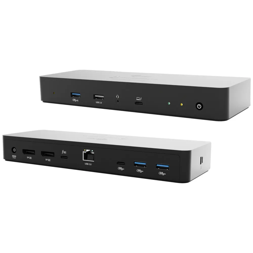Stacja dokująca i-tec Thunderbolt 4 Intelligent Dual Display Docking Station TB4INTGDUAL4KDOCPD - PD 90W