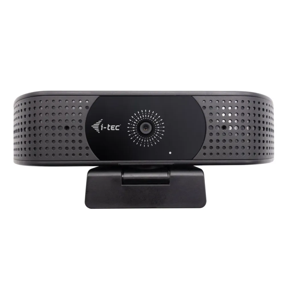 Kamera internetowa i-tec SOLOMON 500 4K PDAF Webcam CAMSOLOMON4K500 - CMOS (1|25"), 8.29 MP, 3840x2160 30 fps, Czarna