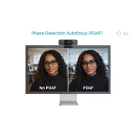 Kamera internetowa i-tec SOLOMON 500 4K PDAF Webcam CAMSOLOMON4K500 - CMOS (1|25"), 8.29 MP, 3840x2160 30 fps, Czarna