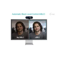 Kamera internetowa i-tec SOLOMON 100 1080p Webcam CAMSOLOMONF100 - CMOS (1|3"), 2 MP, 1920x1080 30 fps, Czarna