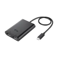 Adapter i-tec USB-C Dual 4K/60Hz DP Video Adapter C31DUAL4K60DP - USB-C (MST)