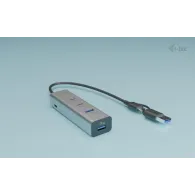 Hub USB i-tec Universal Charging Metal HUB CAHUBMETAL2A2CPD - 2x USB-C, 2x USB-A, Power Delivery 85W