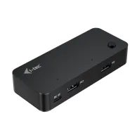 Hub USB i-tec Universal KVM HUB CAKVMHUB2A2C - 2x USB-C + 2x USB-A