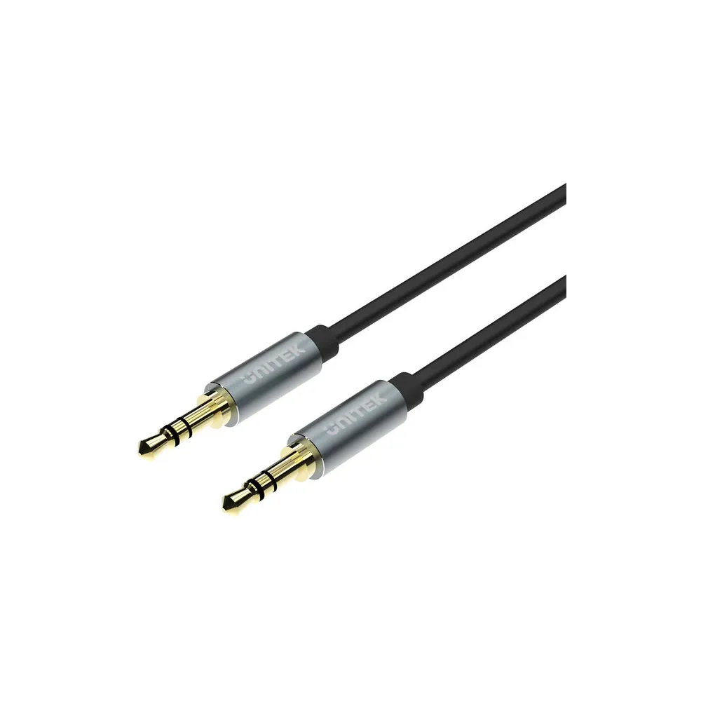 Kabel Unitek Cable miniJack 3,5mm (M) Y-C926ABK, 1 m, Czarny | Sklep ITnes.pl, IT for BUSINESS
