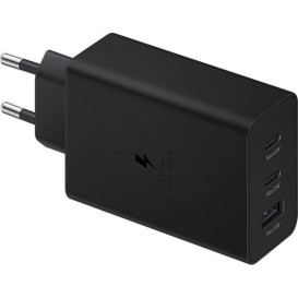 Ładowarka sieciowa Samsung 35W 1x USB-A 2x USB-C EP-T6530NBEGEU - Czarna