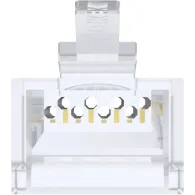 Wtyk sieciowy RJ45 Unitek RJ45 Cat.6 Pass-Through Connector OT1091ATP01 - kat.6, Przezroczysty