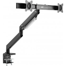 Uchwyt nabiurkowy do monitorów NanoRS 17-32" RS115 - 2 monitory, Czarny