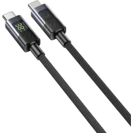 Kabel Unitek USB-C PD 60W 480Mbps z wyświetlaczem C14158ABK-2M, 2 m, USB 2.0, z oplotem, Czarny | Sklep ITnes.pl, IT for BUSINESS