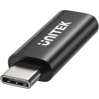 Adapter USB-C Unitek DataShield USB-C Data Blocker Adapter A1055ABK01 - 240W (48V/5A), Czarny