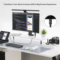 Adapter Unitek z HDMI do USB-C V1187ABK01 - 4K 60Hz, Czarny