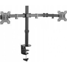 Uchwyt biurkowy na monitory Maclean 13-32" MC-754 - Kolor srebrny