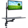 Uchwyt biurkowy na monitor i klawiaturę Maclean 13-27" 9 kg MC-681 - zdjęcie poglądowe 2