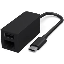 Karta sieciowa USB-C Microsoft CEE Surface USB-C / Enthernet JWL-00010 - Czarny