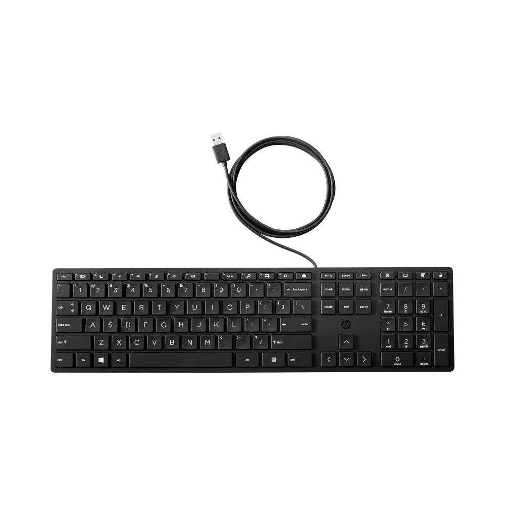 Klawiatura przewodowa HP 320K G2 USB 9SR37A9, Zestaw 12 sztuk, Czarna | Sklep ITnes.pl, IT for BUSINESS