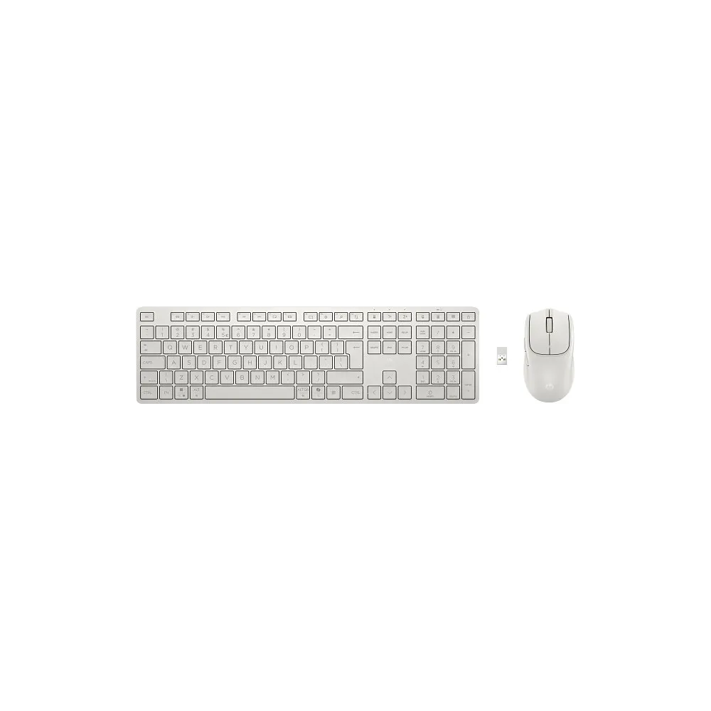 Zestaw myszy i klawiatury HP Multi-Device Dual-Mode Mouse and Keyboard Combo 495C BE1M6AA, Biały | Sklep ITnes.pl, IT for BUSINESS