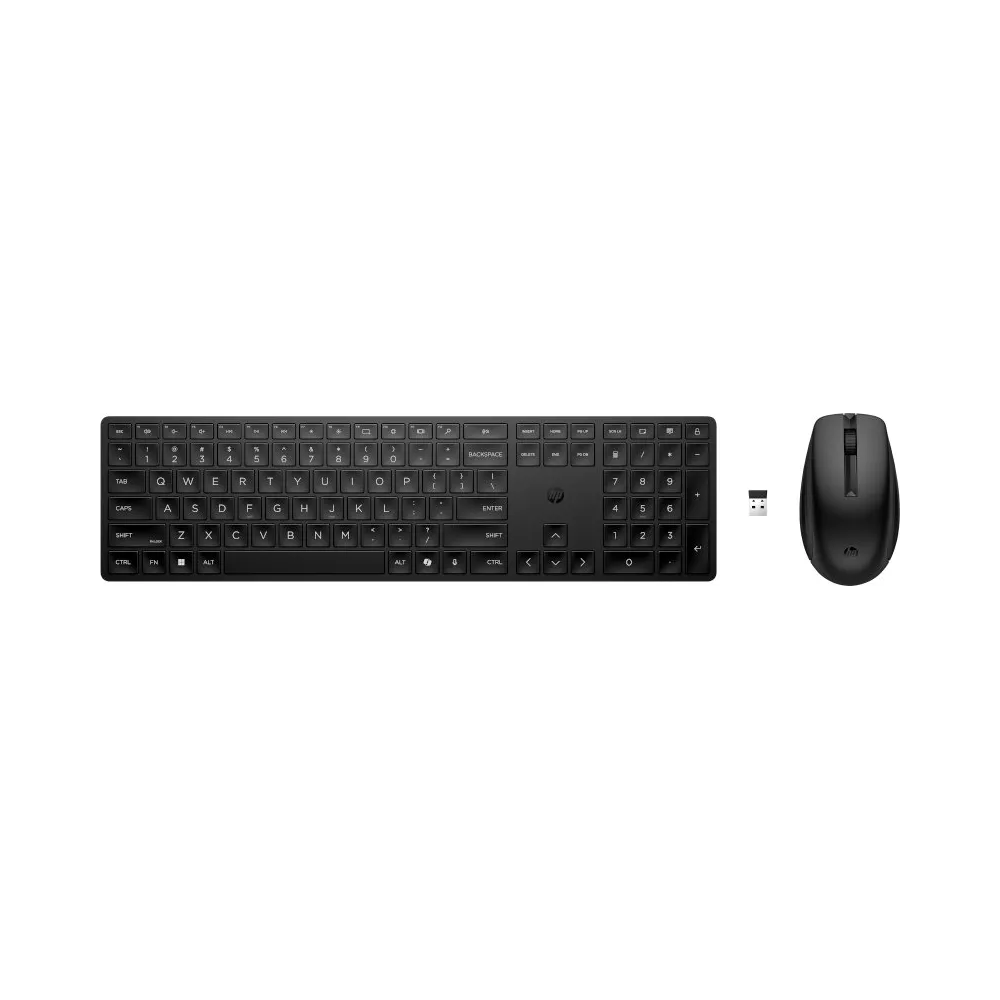 Zestaw myszy i klawiatury HP 655 Wireless Keyboard and Mouse Combo G2 4R009A9, Zestaw 9 sztuk, Czarny | Sklep ITnes.pl, IT for BUSINESS