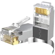 Wtyk sieciowy RJ45 Unitek Pass-Through RJ45 OT1093ATP01 - kat. 7, 50 sztuk