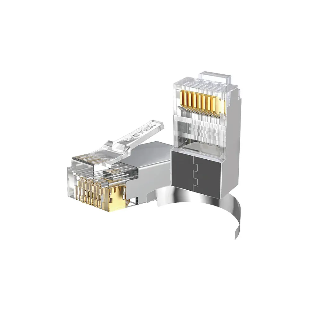 Wtyk sieciowy RJ45 Unitek Pass-Through RJ45 OT1093ATP01 - kat. 7, 50 sztuk