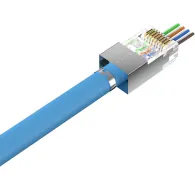 Wtyk sieciowy RJ45 Unitek Pass-Through RJ45 OT1093ATP01 - kat. 7, 50 sztuk