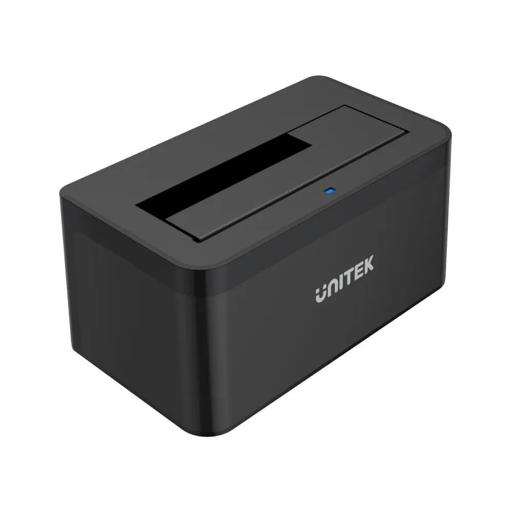 Stacja dokująca dla dysków Unitek USB3.0 to SATA6G Docking Station Y-1078 - SATA III, 2.5", 3.5", USB 3.0 5Gbps, Czarna