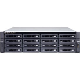 Serwer NAS QNAP Rack TS-H1677XU-RP-3700X-AI99 - Rack (3U)/AMD Ryzen 7 3700X/32 GB RAM/160 TB/16 wnęk/hot-swap/3 lata Carry-in