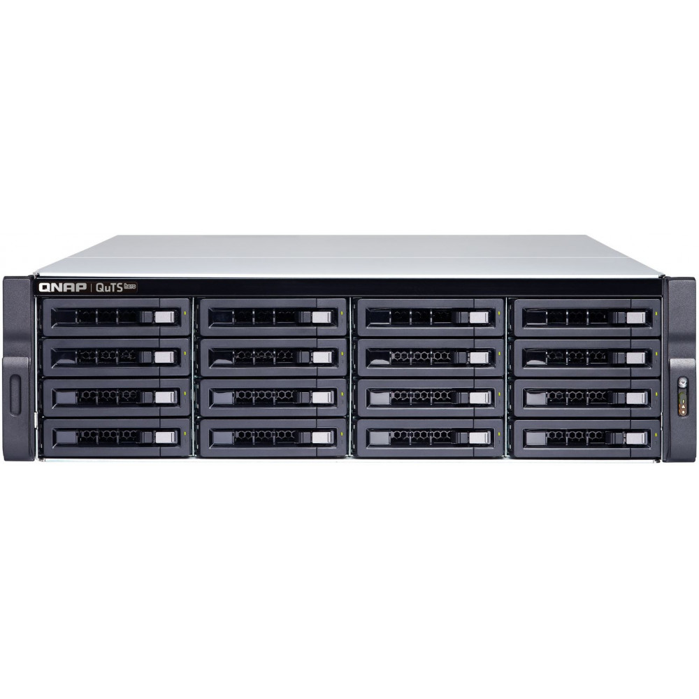 Serwer NAS QNAP Rack TS-H1677XU-RP-3700X-KR - Rack (3U)/AMD Ryzen 7 3700X/32 GB RAM/96 TB/16 wnęk/hot-swap/3 lata Door-to-Door