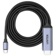 Kabel Adapter Unitek V1423BGY01 USB-C do HDMI - 8K 60Hz, kabel 1,8m