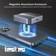 Obudowa na dysk Unitek M.2 2230 SSD PCIe/NVMe S1244AGY01 - Magnetyczny, Srebrna