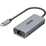 Karta sieciowa USB-C Unitek U1343AGY01, 1x 100|1000|2500Mbps RJ45, USB-C 3.2 Gen 1, Szara | Sklep ITnes.pl, IT for BUSINESS