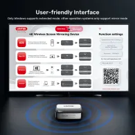 Bezprzewodowe urządzenie do kopiowania ekranu Unitek V1162B01, 4K 60Hz | Sklep ITnes.pl, IT for BUSINESS