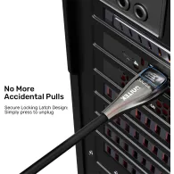 Kabel Unitek 8K Fiber Optic DisplayPort 2.1 C1631ABK01-10M, 10 m, 8K 120Hz, Czarny | Sklep ITnes.pl, IT for BUSINESS