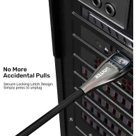 Kabel Unitek 8K Fiber Optic DisplayPort 2.1 C1631ABK01-30M, 10 m, 8K 120Hz, Czarny | Sklep ITnes.pl, IT for BUSINESS