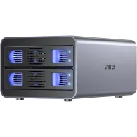 Obudowa Unitek 2 Bay RAID External Hard Drive Enclosure S1308B01-EU - RAID 0, 1, JBOD, na dyski 2,5" i 3,5", USB-B 3.2 Gen 1