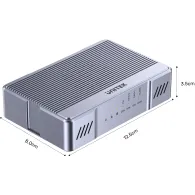 Obudowa na dysk Unitek SolidForce 20Gbps Dual Bay RAID M.2 SSD Enclosure S1247AGY01 - RAID 0, 1, 2x M.2 2280