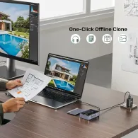 Obudowa na dysk Unitek SolidForce 20Gbps Dual Bay RAID M.2 SSD Enclosure S1247AGY01 - RAID 0, 1, 2x M.2 2280